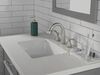 Two Handle Widespread Pull Down Bathroom Faucet