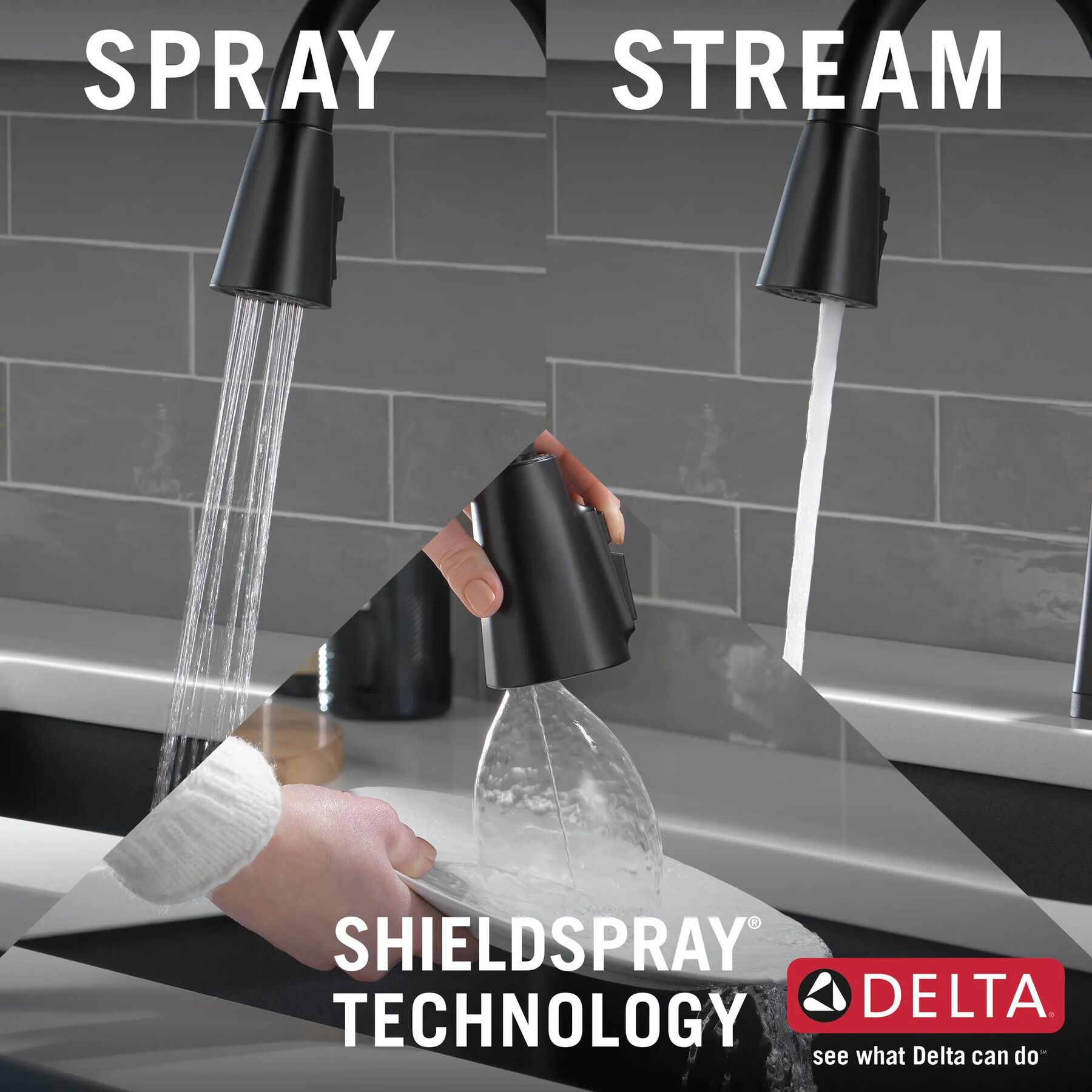 Single-Handle Pull-Down Kitchen Faucet with Touch<sub>2</sub>O&reg; Technology
