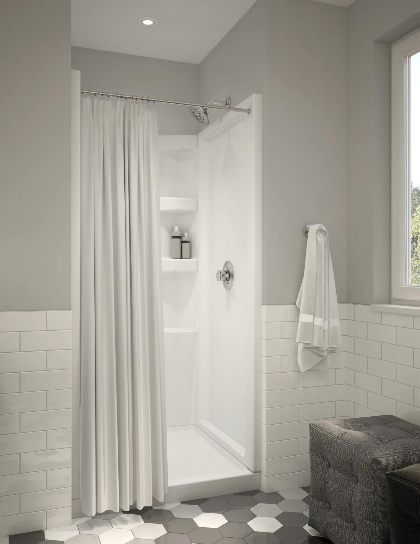 ProCrylic&trade; 36" x 36" Shower Base