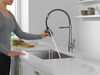 Spring Kitchen Single Handle with Soap Dispenser Bundle