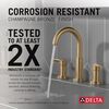 Two Handle Widespread Bathroom Faucet