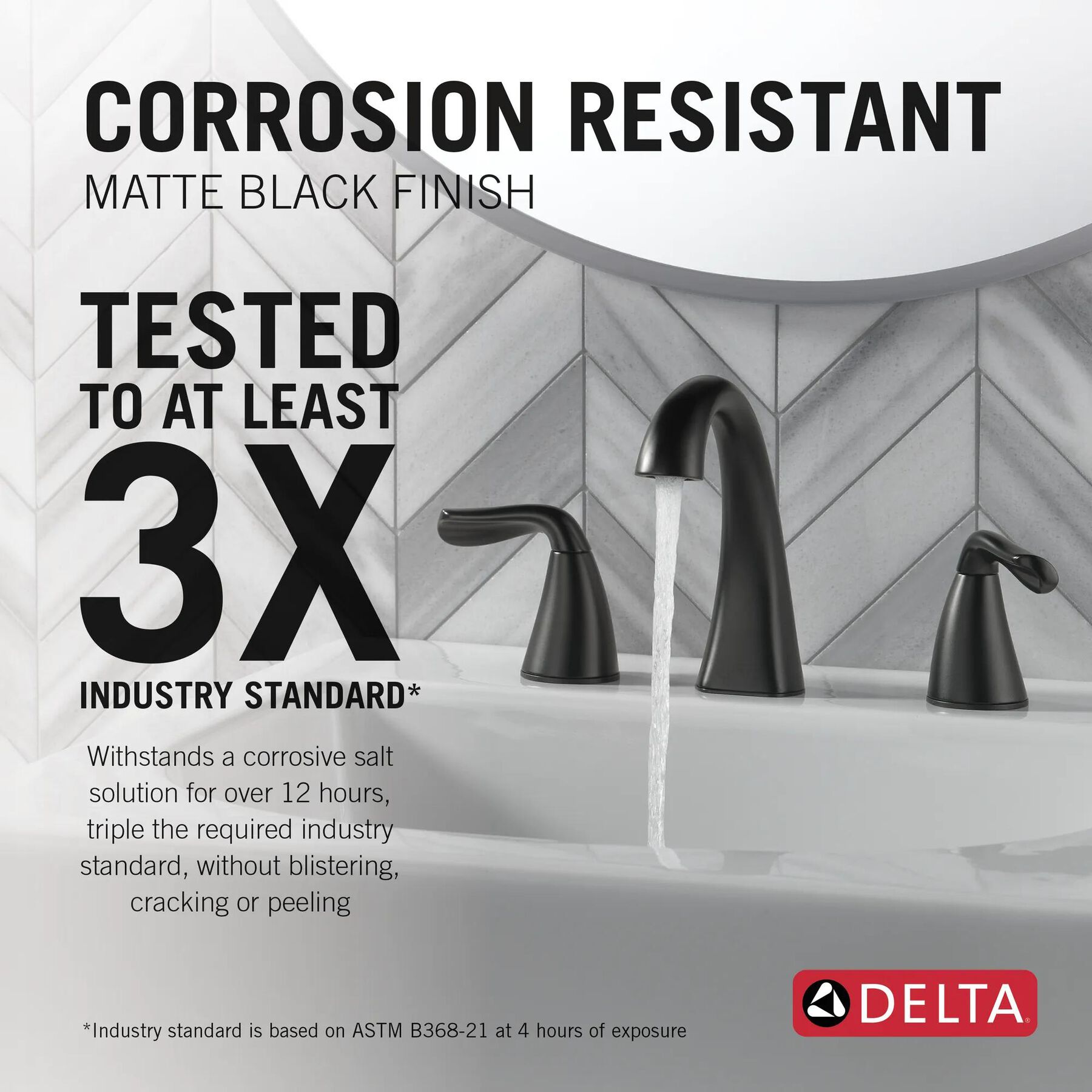 Two Handle Widespread Bathroom Faucet