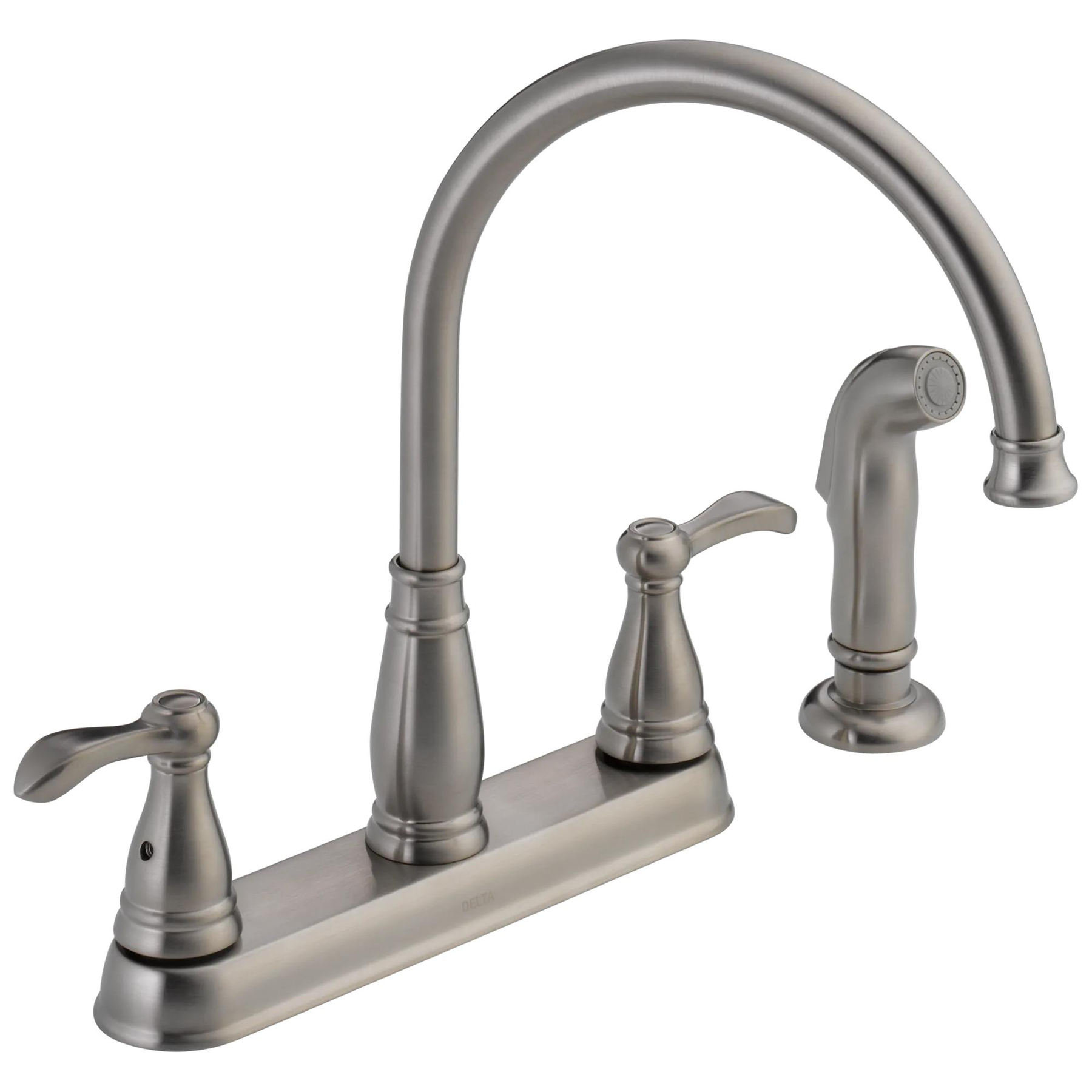 Two Handle Kitchen Faucet with Spray