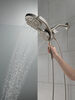 HydroRain&reg; 4-Setting Two-in-One Shower Head