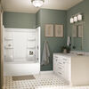 ProCrylic Bathtub 60 in. x 32 in. Right Drain