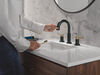 Two Handle Widespread Pull-Down Bathroom Faucet
