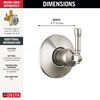 6-Setting Diverter Trim