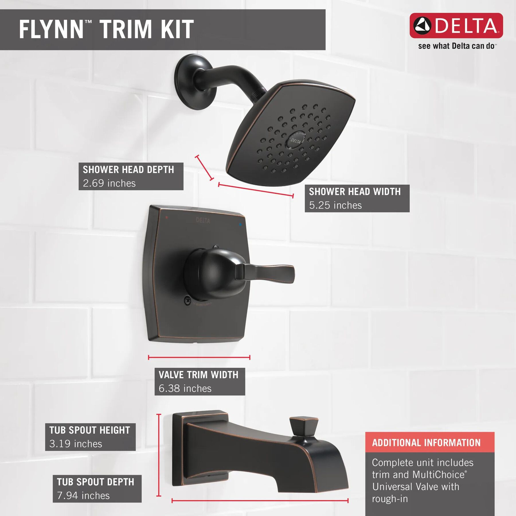 Monitor&reg; 14 Series Tub & Shower