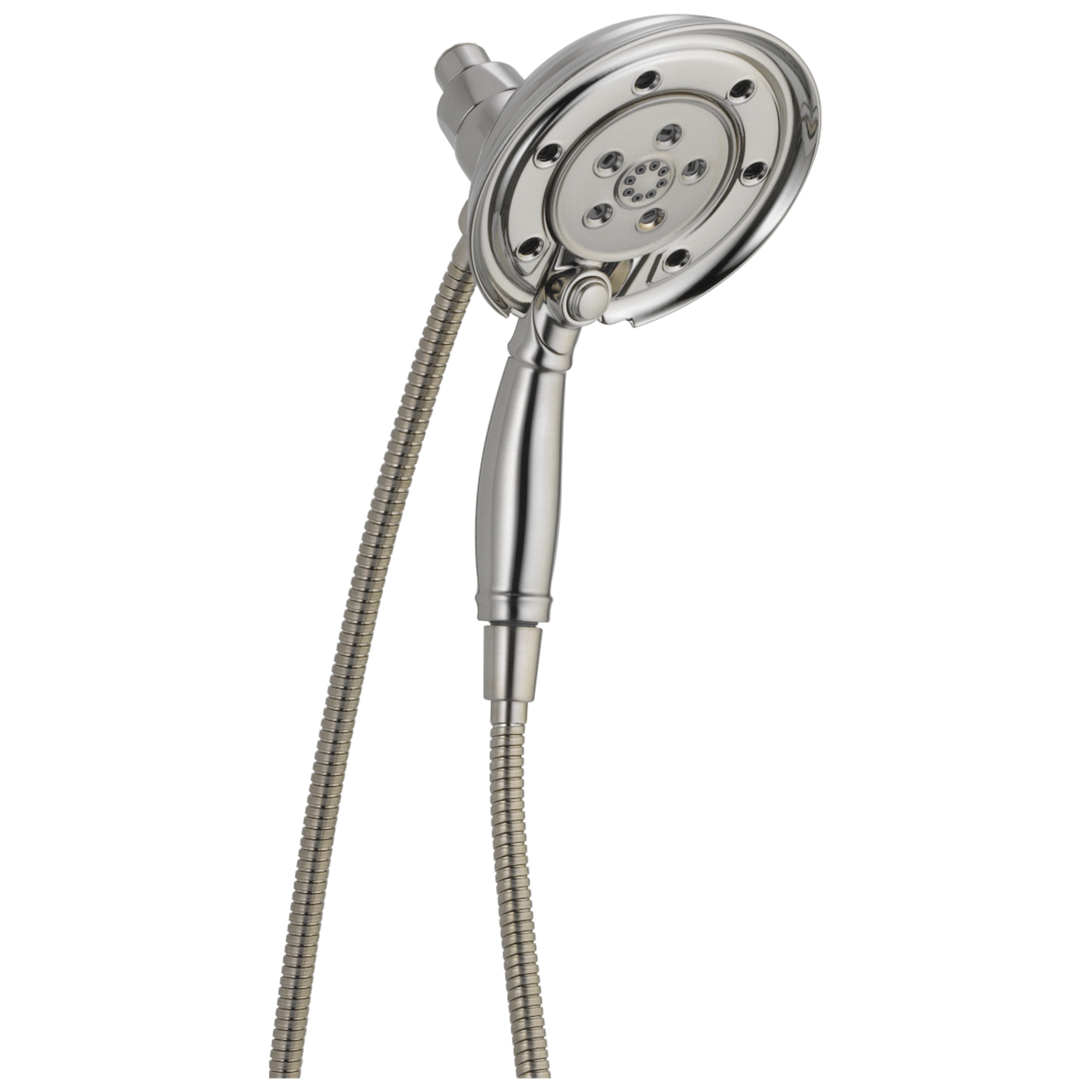 H2Okinetic® In2ition® 4-Setting Two-in-One Shower in Stainless