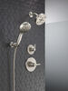 7-Setting Wall Mount Hand Shower with Cleaning Spray