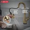 Single Handle Pull-Down Bar/Prep Faucet with Touch2O&reg; Technology