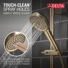 4-Setting Hand Shower with Slide Bar featuring FeatherRain&trade; Spray
