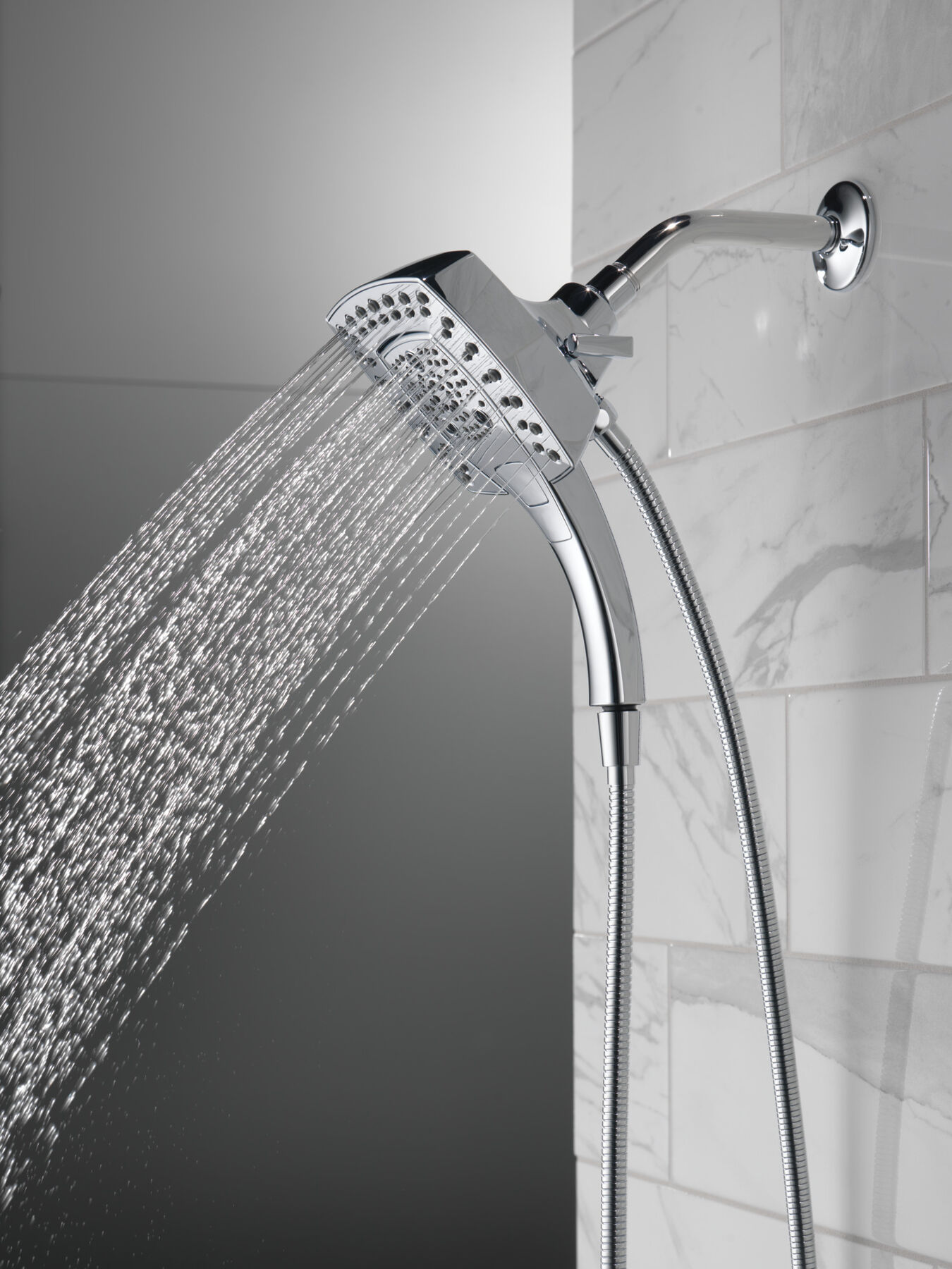 H<sub>2</sub>Okinetic&reg; In2ition&reg; 5-Setting Two-in-One Shower (Recertified)