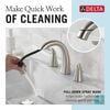 Two Handle Widespread Pull-Down Bathroom Faucet