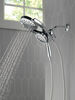 HydroRain&reg; 4-Setting Two-in-One Shower Head (Recertified)