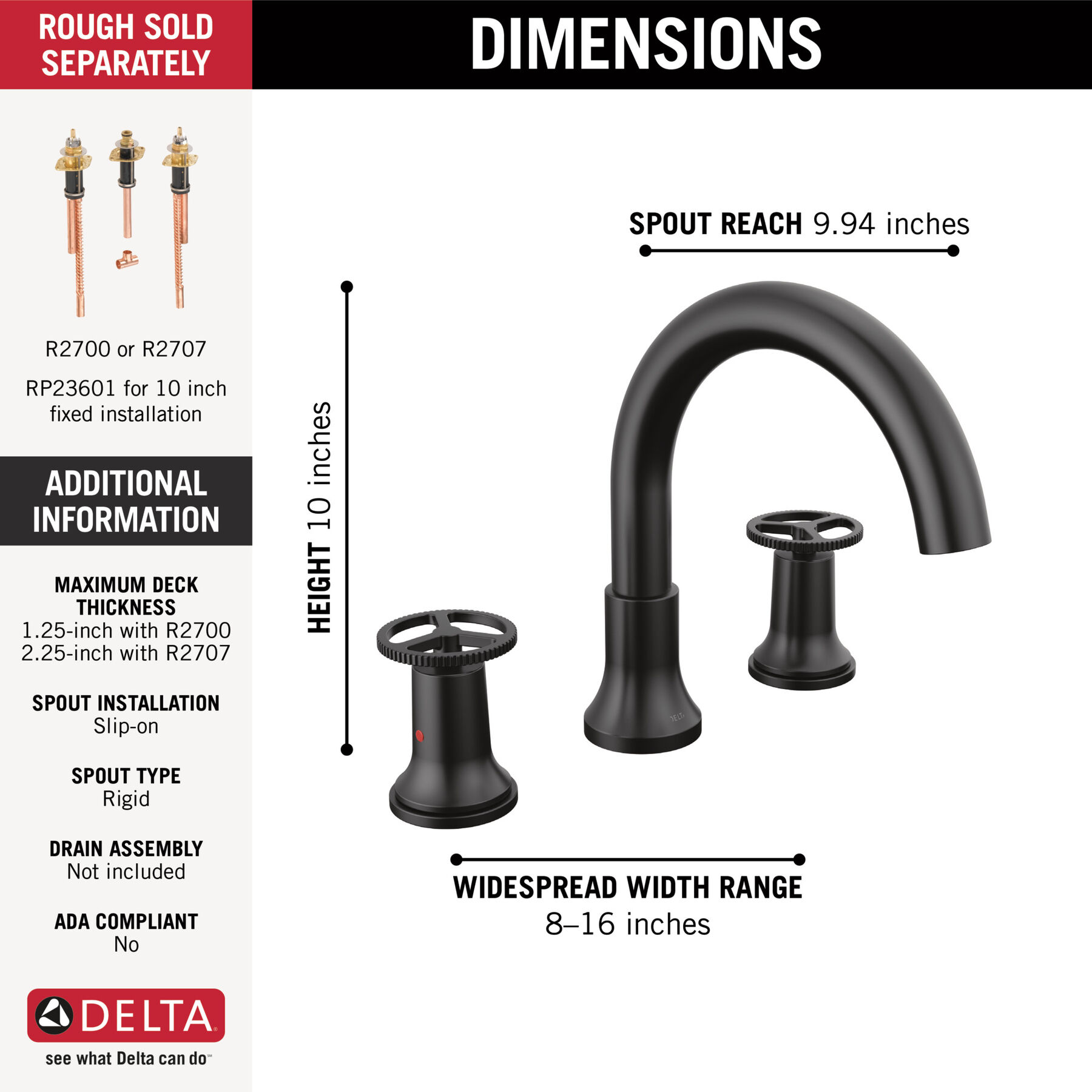 Roman Tub Faucet Trim