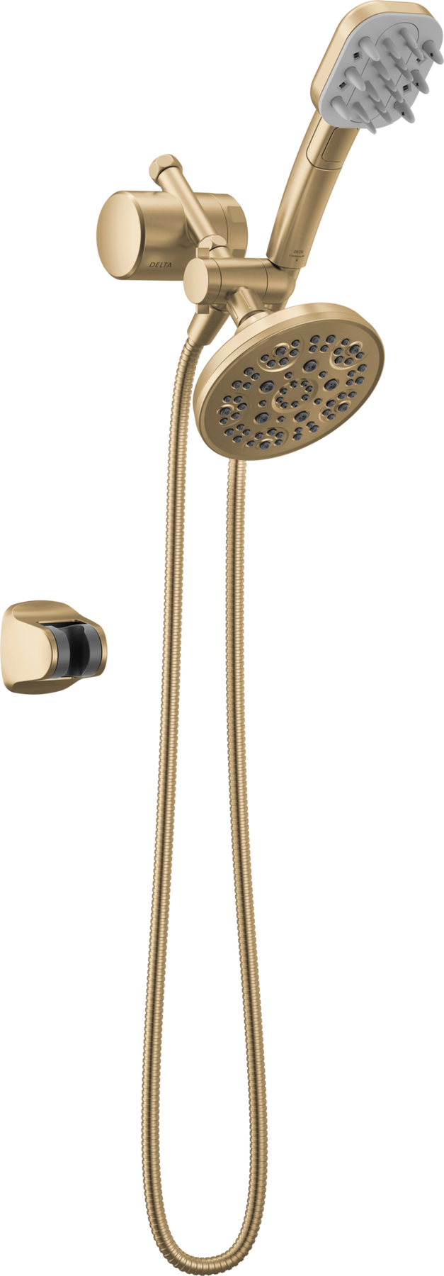 Detangling Hand Shower with 5- Setting Showerhead and Shower Filter Bundle