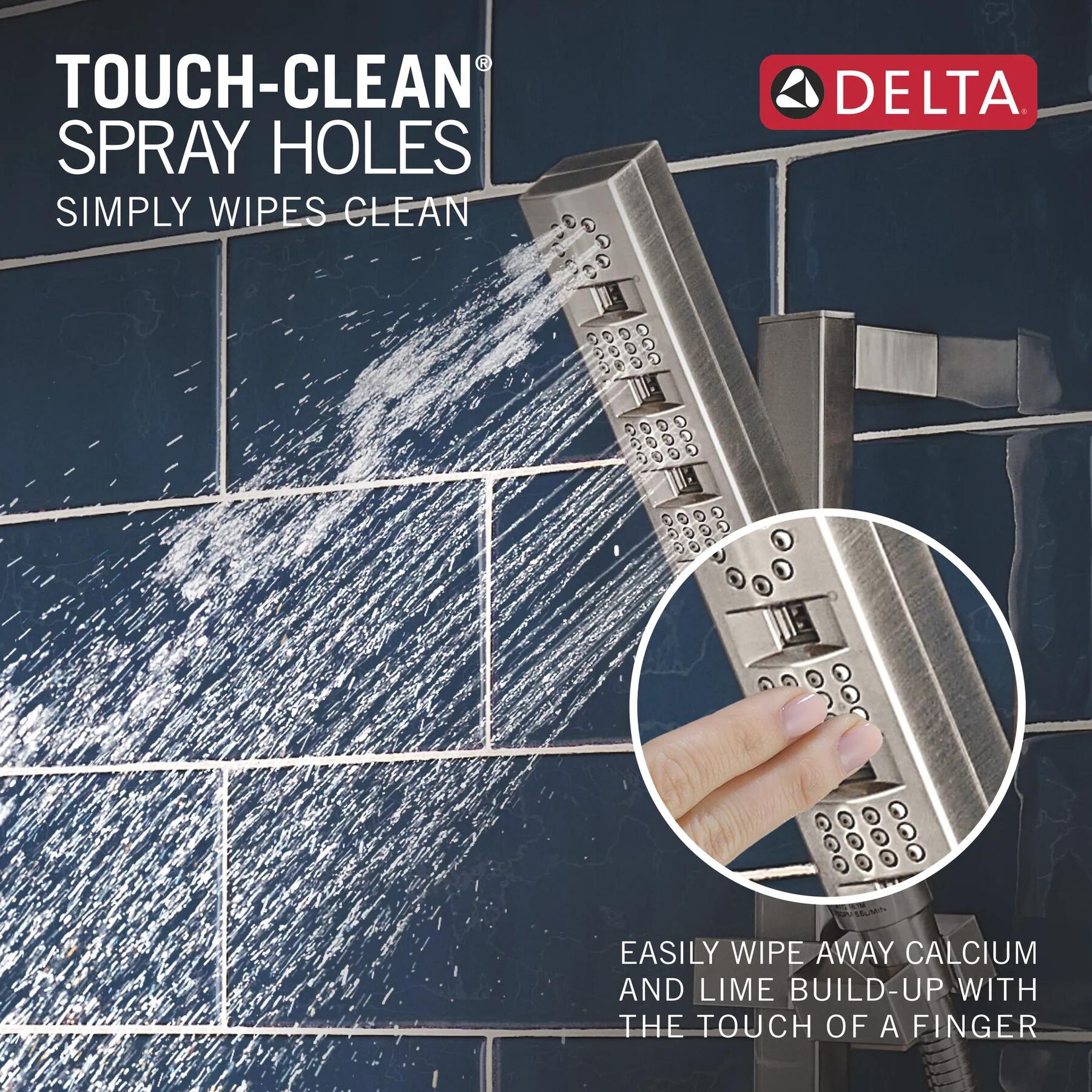 H2O Hand Shower 1.75 GPM w/ Slide Bar 4S (Recertified)