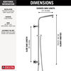 Emerge&reg; 26" Round Shower Column