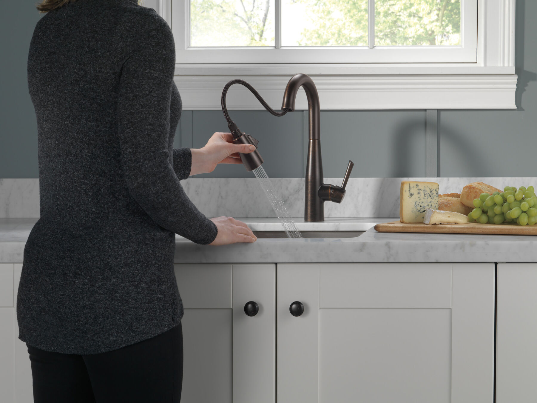 Single Handle Pull-Down Bar / Prep Faucet