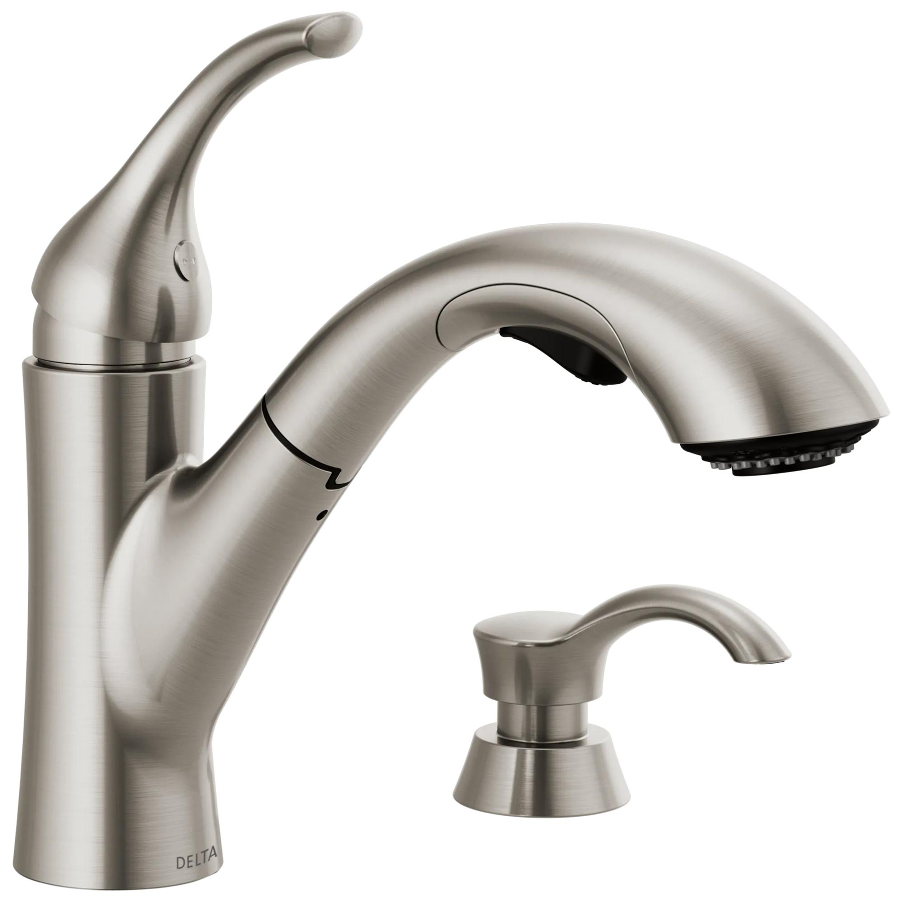 Single Handle Pull-Out Kitchen Faucet (Recertified)