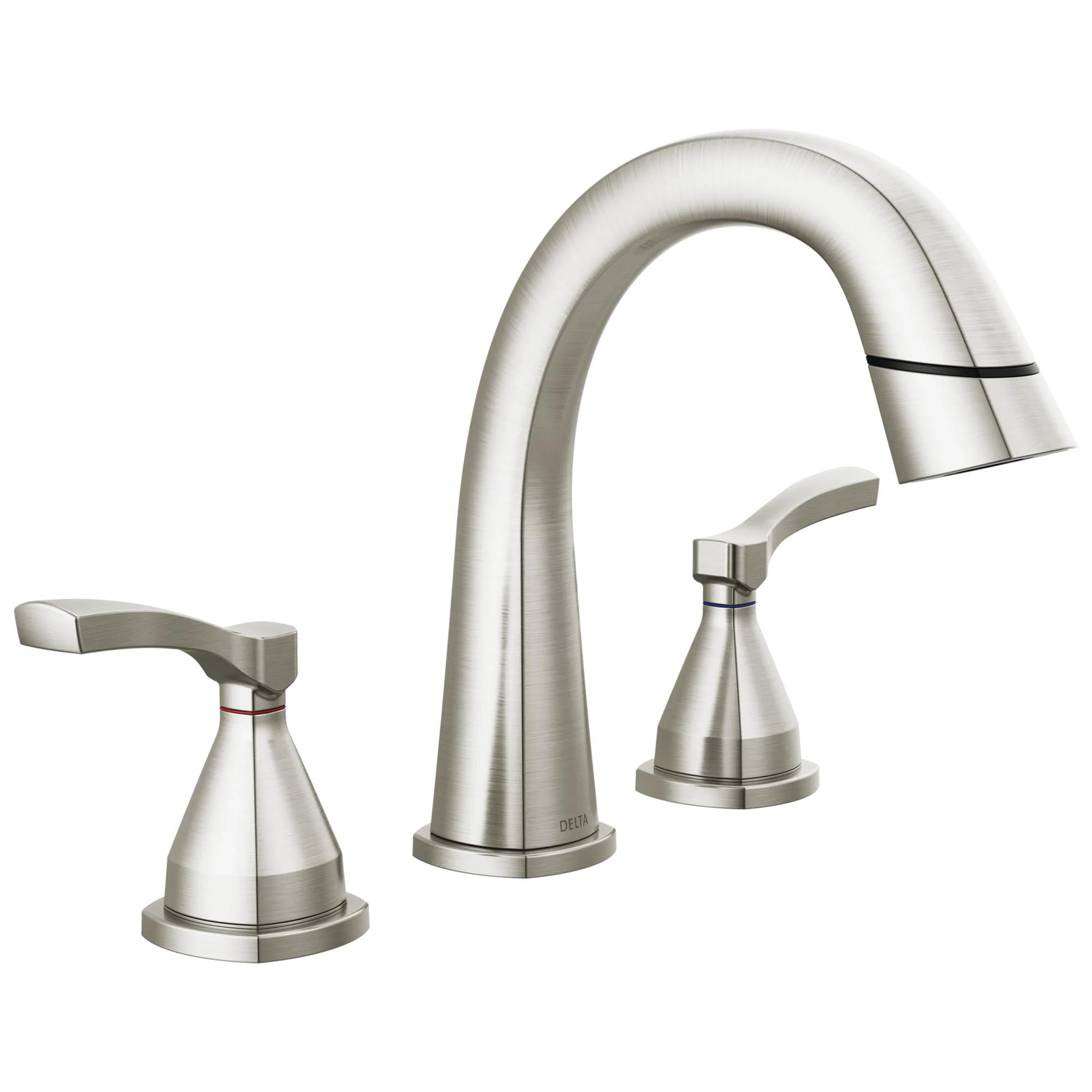 Two Handle Widespread Pull Down Bathroom Faucet (Recertified)
