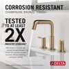 Two Handle Widespread Pull-Down Bathroom Faucet