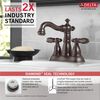 Centerset Bathroom Faucet (Recertified)