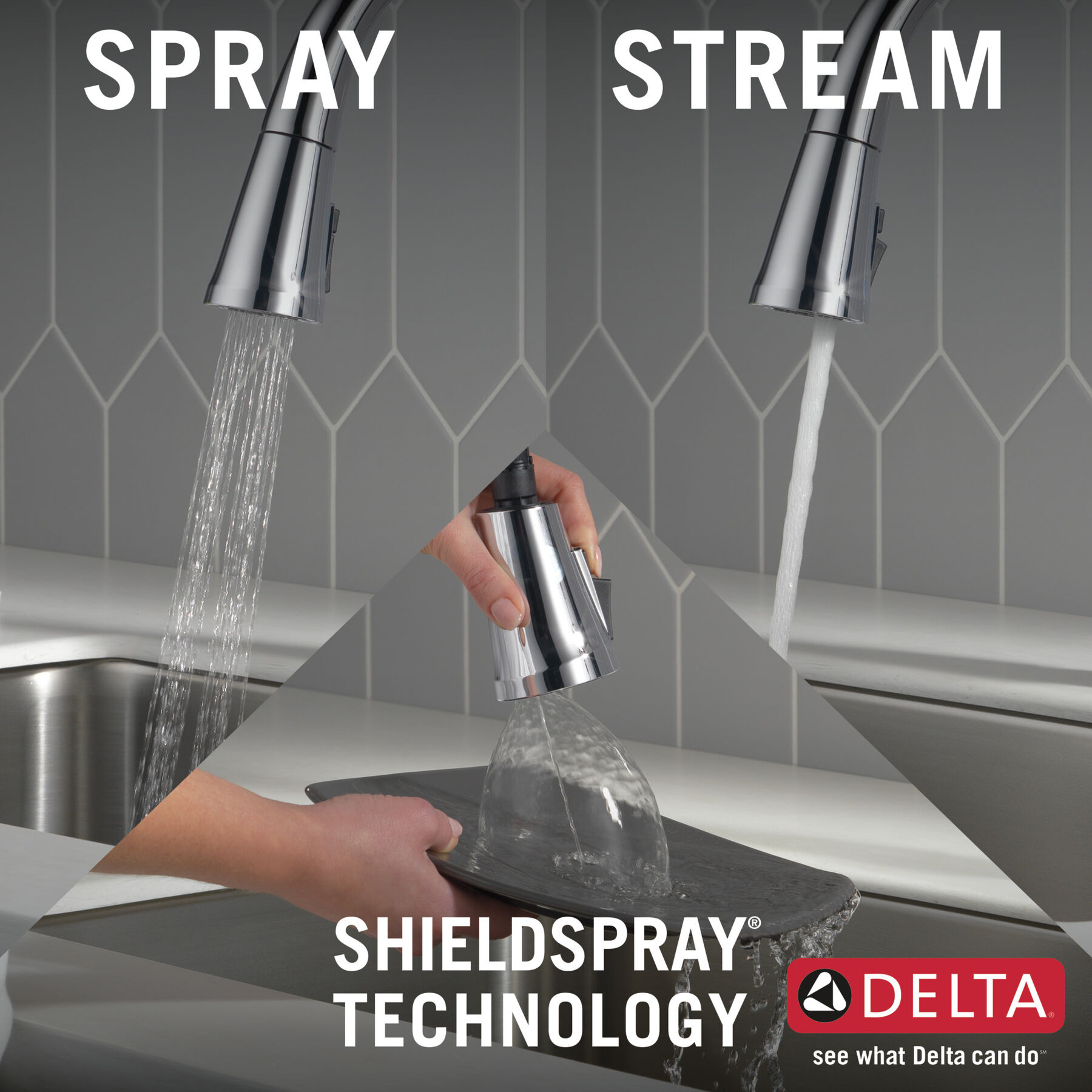 Pull-Down Kitchen Faucet w/ Soap (Recertified)