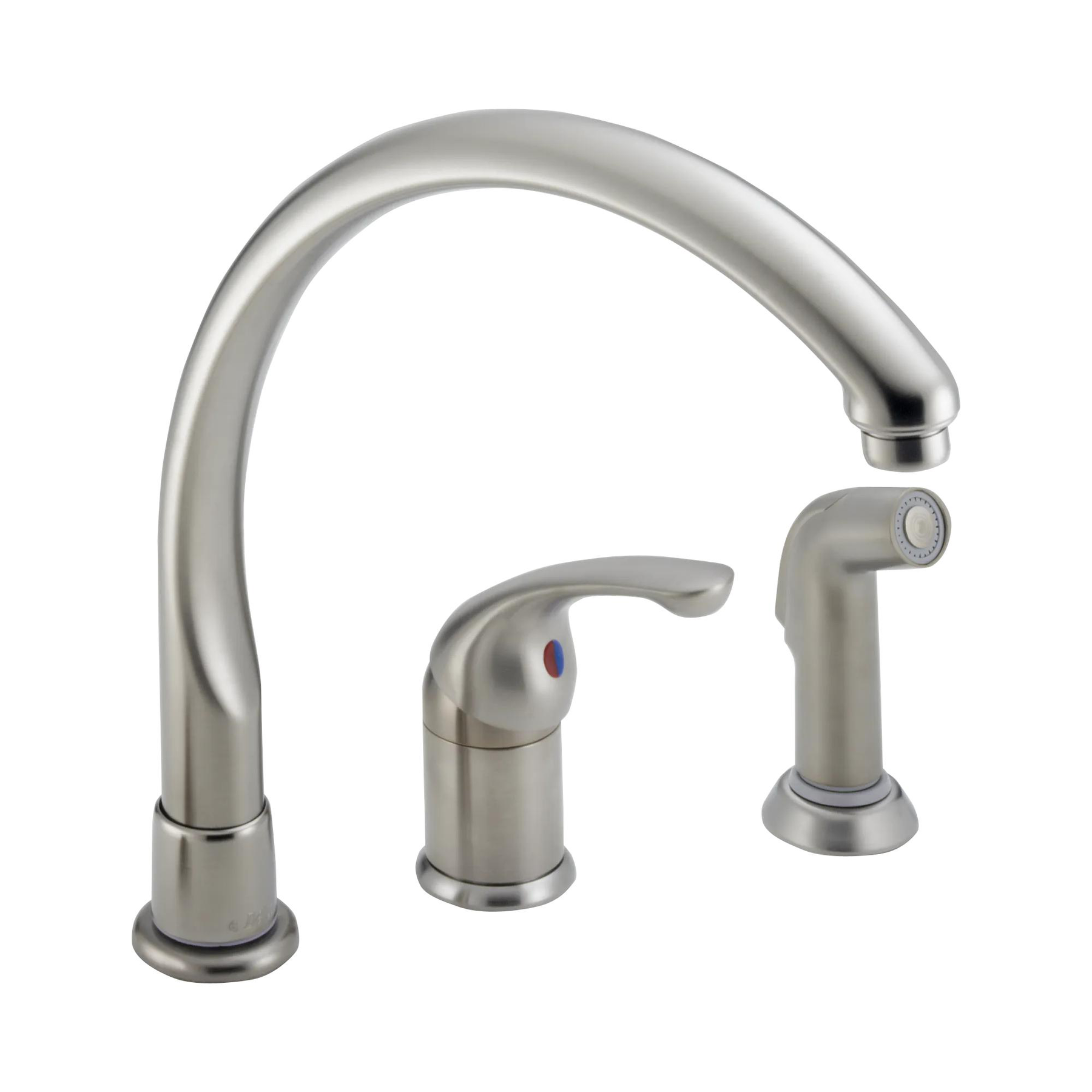 Single Handle Kitchen Faucet with Spray