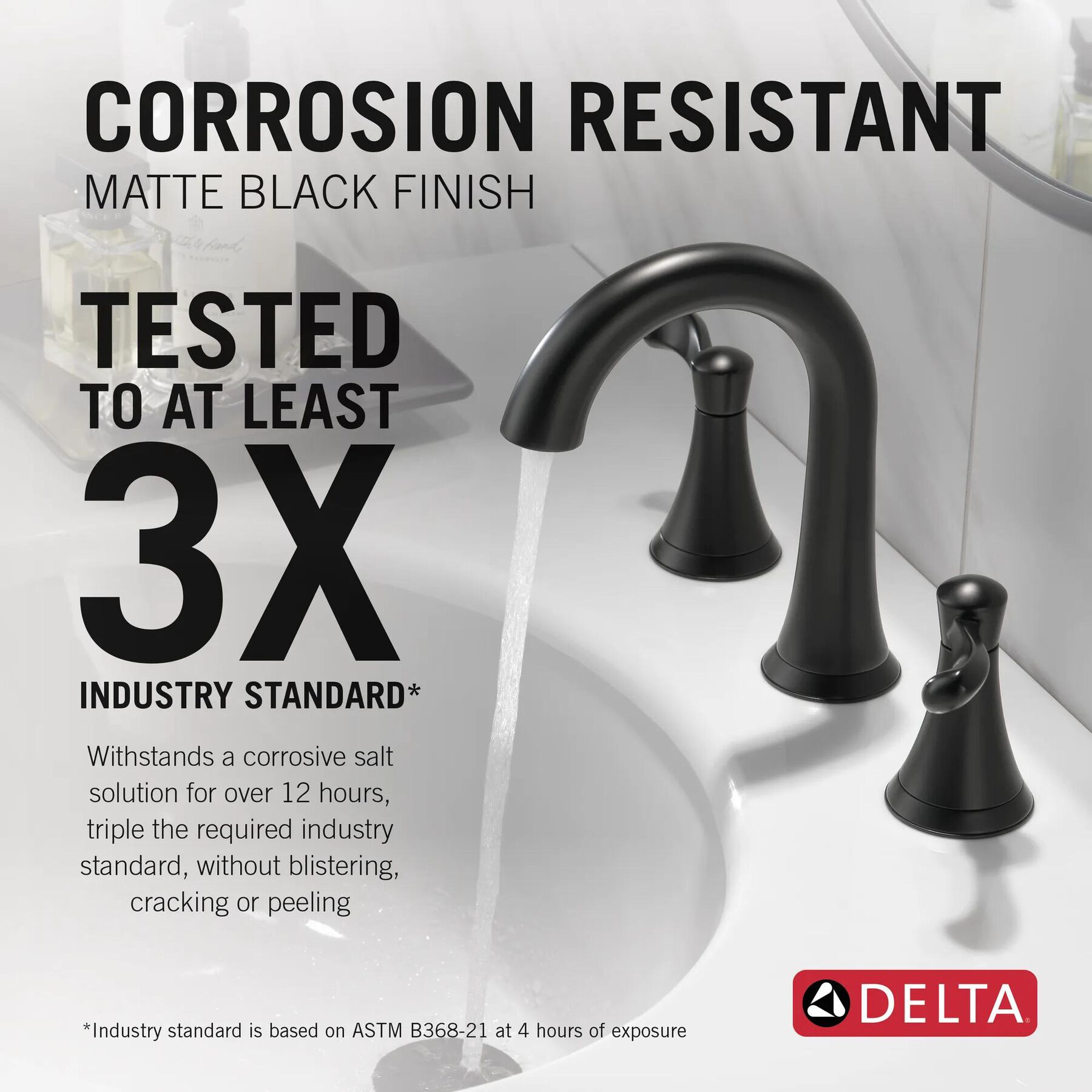 Two Handle Widespread Bathroom Faucet