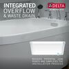 60 in. x 32 in. Freestanding Tub with Integrated Waste and Overflow