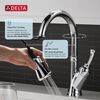 Single Handle Pull-Down Kitchen Faucet with Soap Dispenser and ShieldSpray&reg; Technology