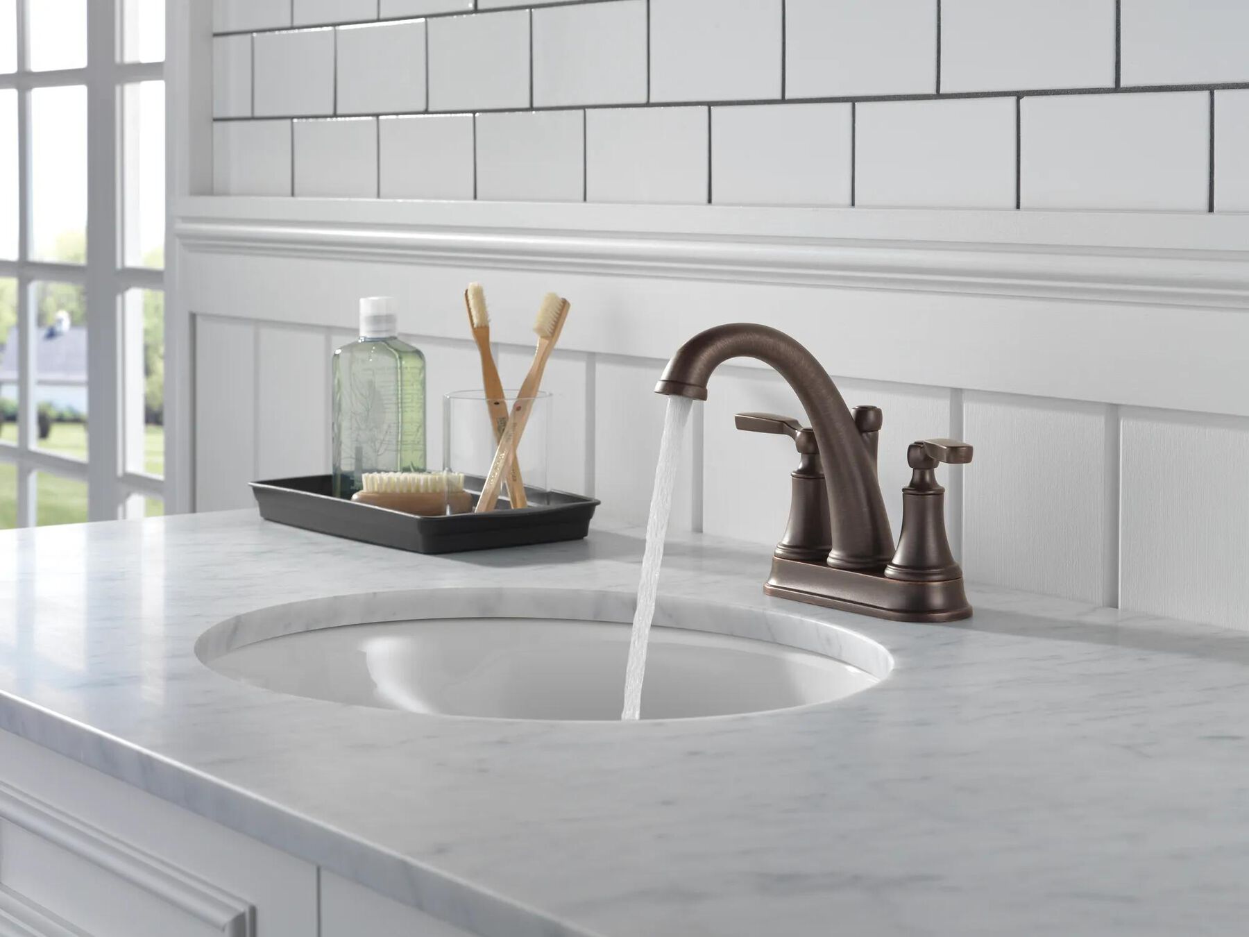 Centerset Bathroom Faucet (Recertified)
