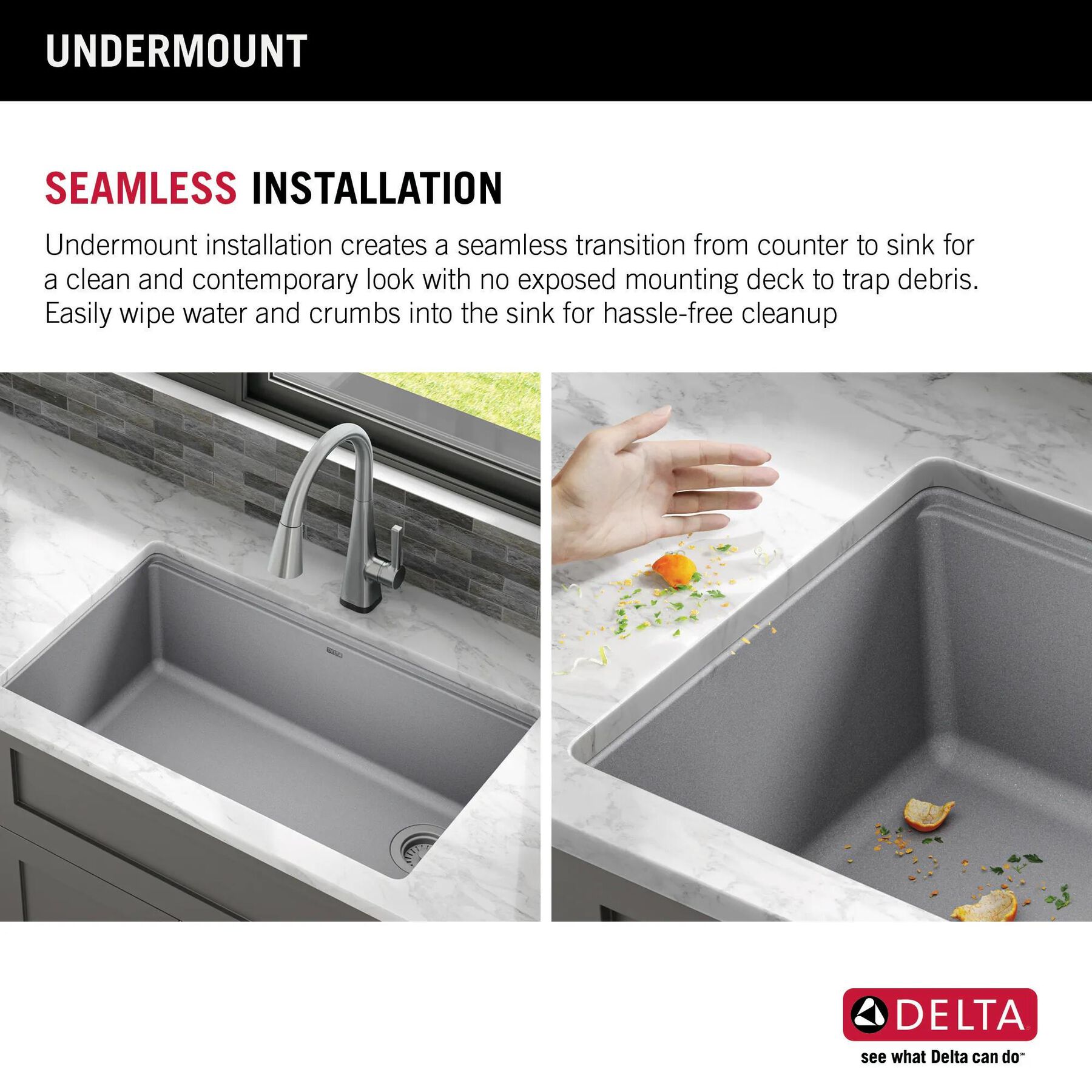 32&rdquo; Granite Composite Workstation Kitchen Sink Undermount Single Bowl with WorkFlow&trade; Ledge and Accessories in Dark Grey