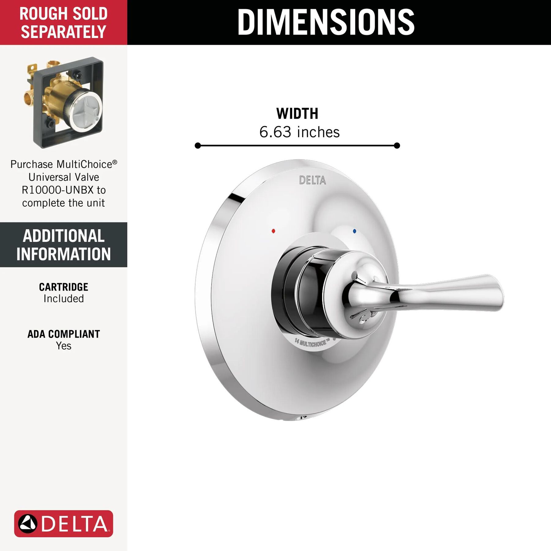 Monitor 14 Series Valve Only Trim