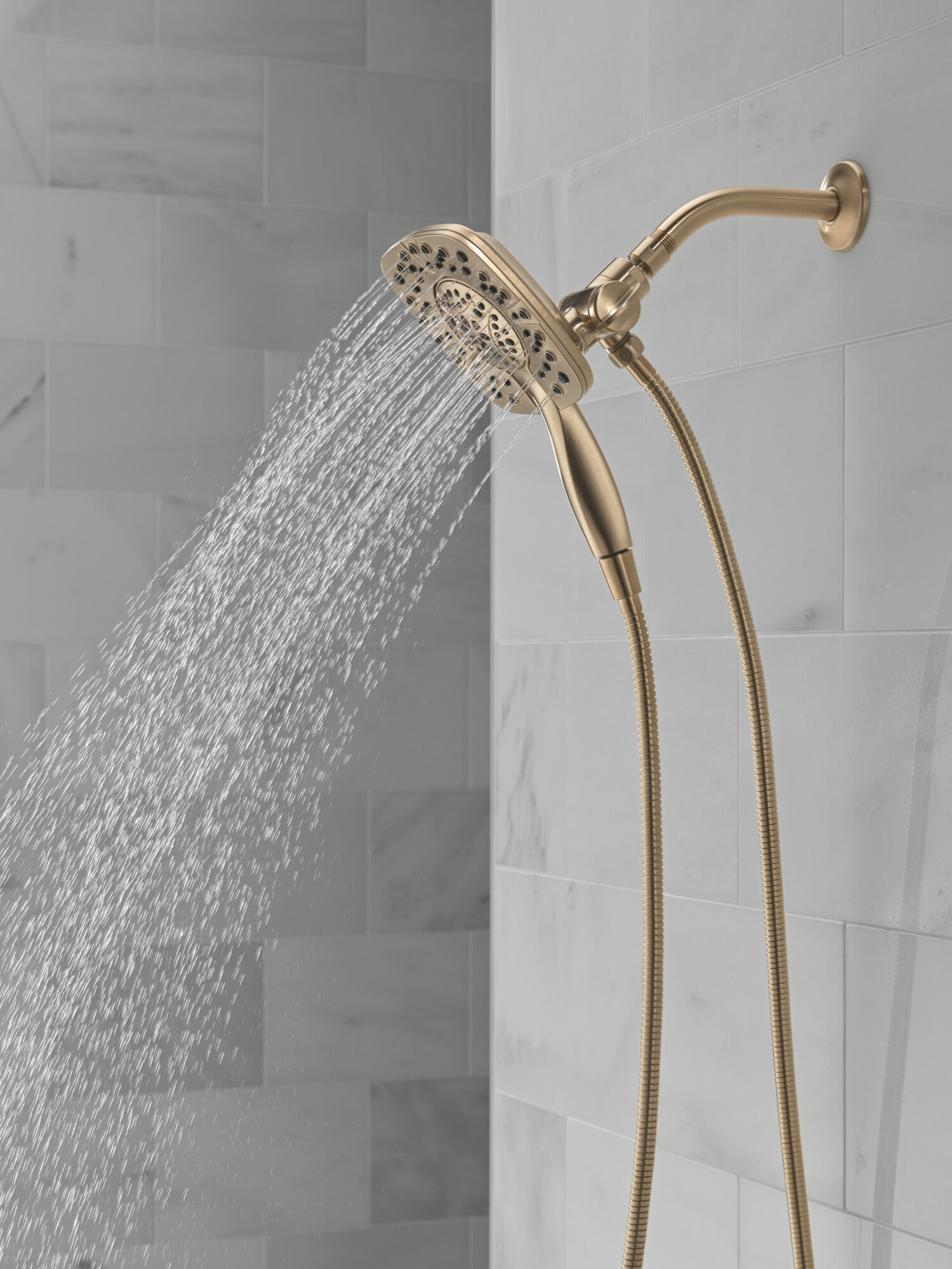 In2ition® HSSH 1.75 GPM 4-Setting in Champagne Bronze 58498-CZ