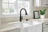 Single Handle Pull-Down Kitchen Faucet with Soap Dispenser and ShieldSpray&reg; Technology (Recertified)