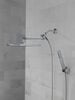 10 inch Raincan Shower Head & Hand Held Combo with Adjustable Extension Arm