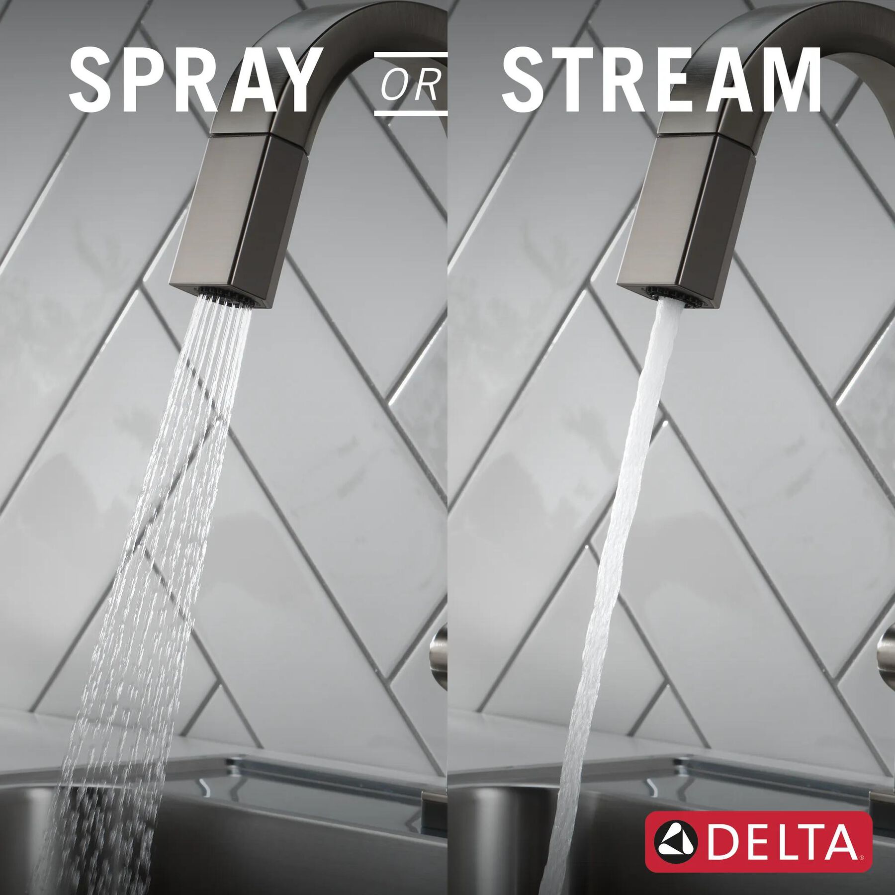 Single Handle Pull Down Bar/Prep Faucet With Touch<sub>2</sub>O Technology