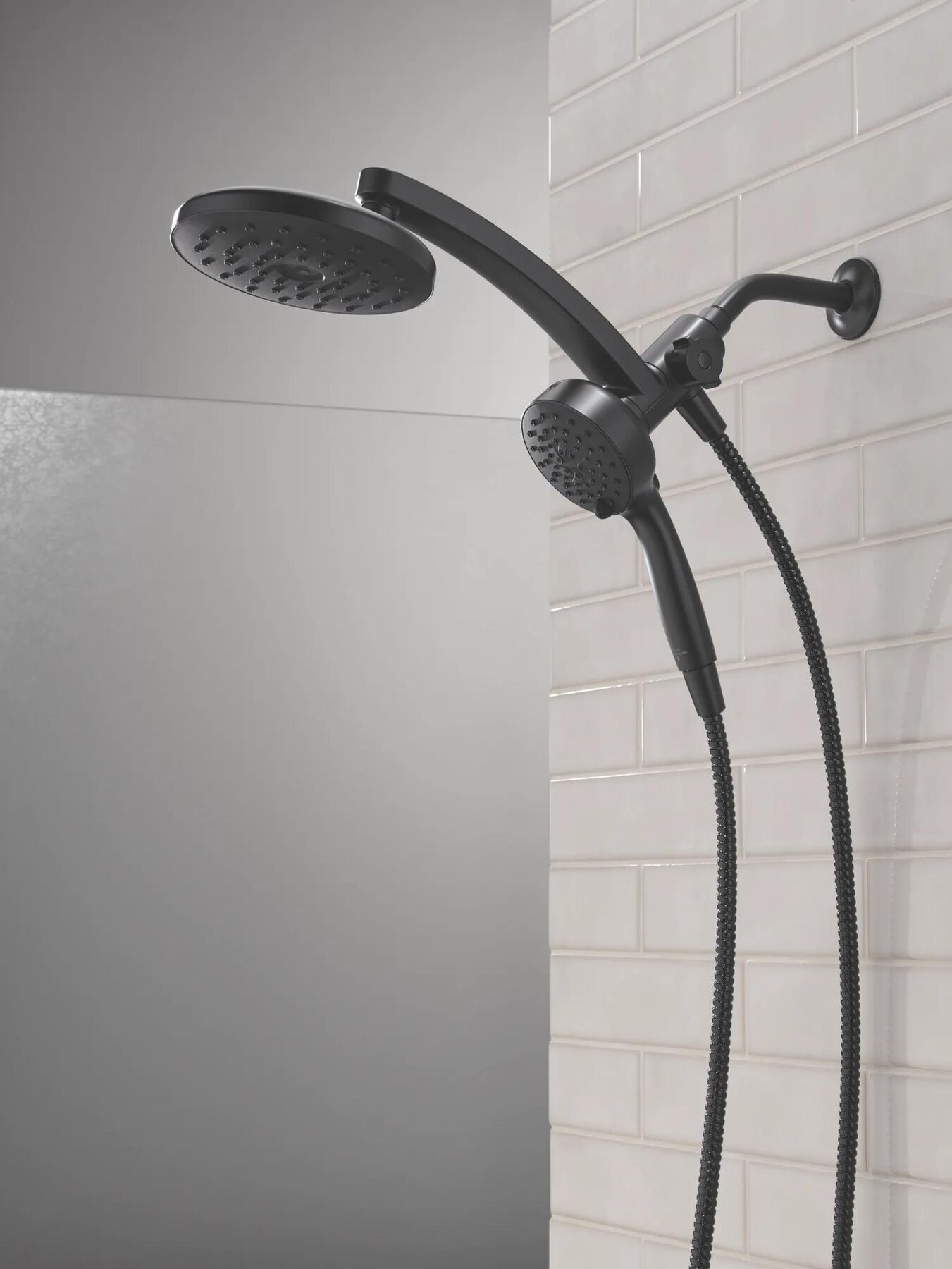 PivotPro&trade; 3-in-1 Combination Shower with Silicone Spray Face