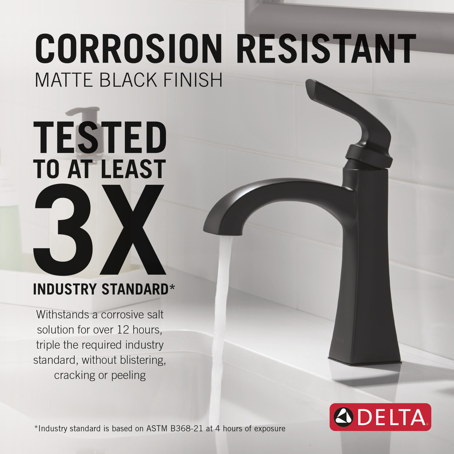 Single Handle Lavatory Faucet with 14 Series Tub Shower Trim Bundle
