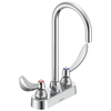 Two Handle 4 In Deck-Mount Faucet