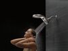 HydroRain&reg; 5-Setting Two-in-One Shower Head