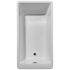 60 in. x 32 in. Freestanding Tub with Integrated Waste and Overflow