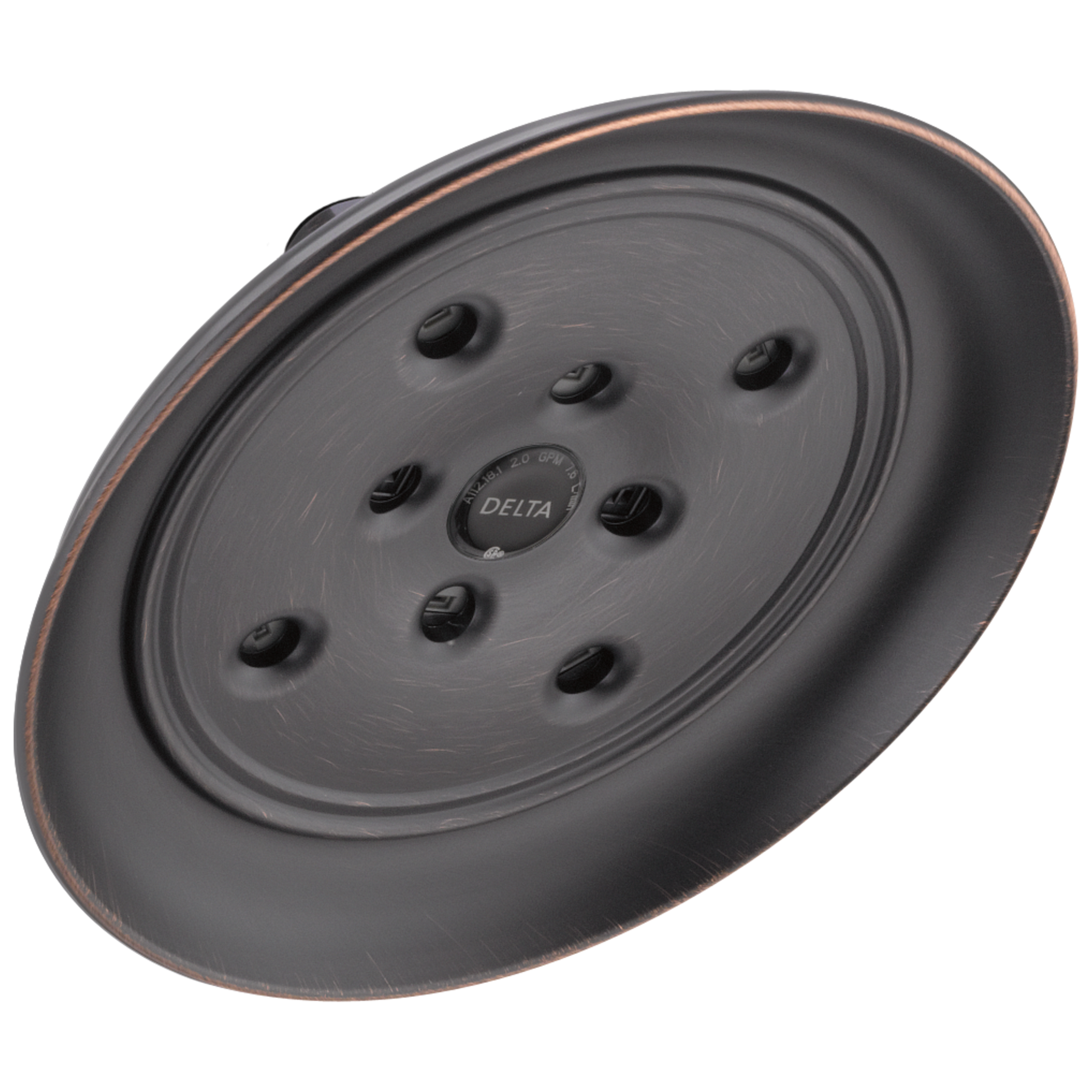 H<sub>2</sub>Okinetic&reg; Single-Setting Raincan Shower Head
