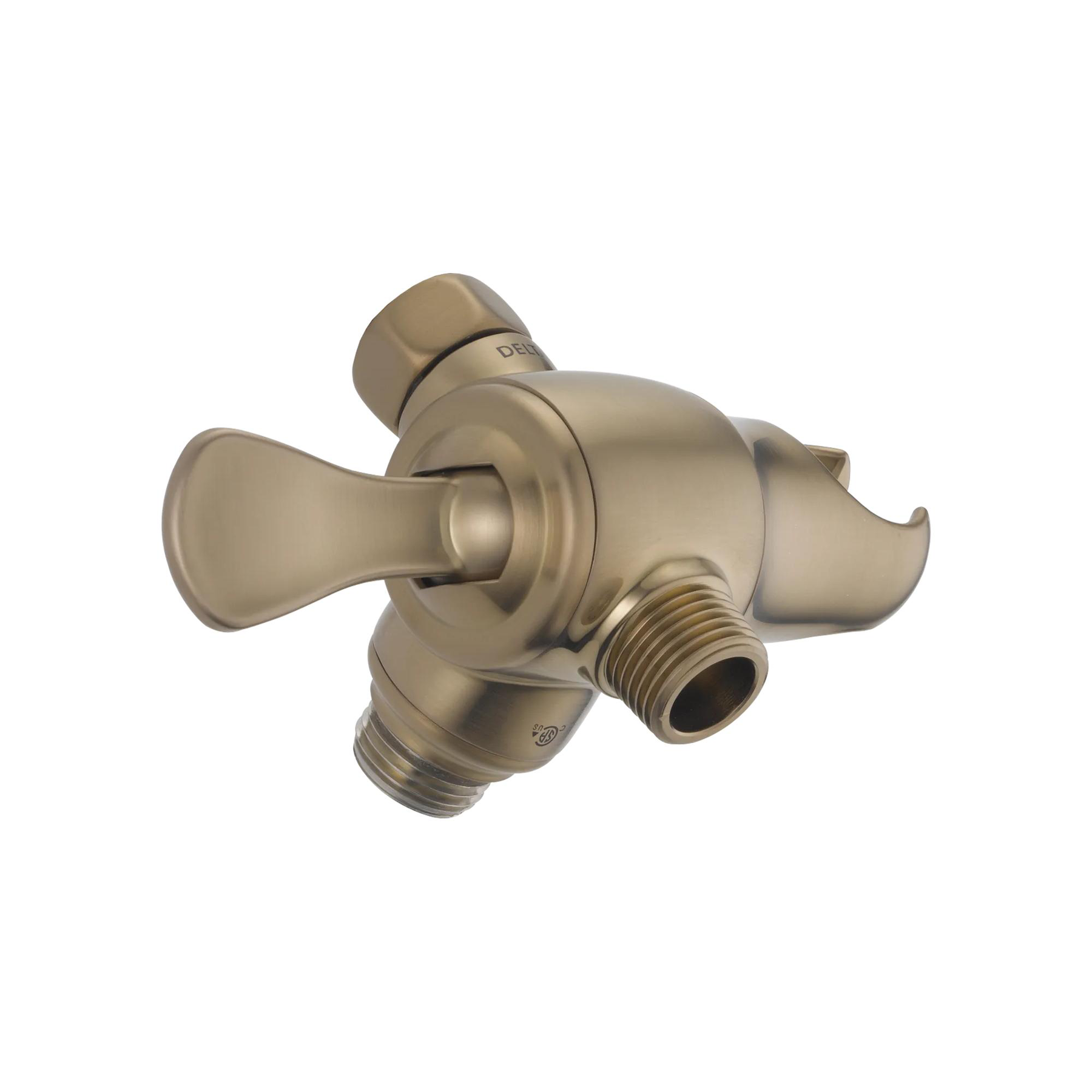 3-Way Shower Arm Diverter with Hand Shower Mount