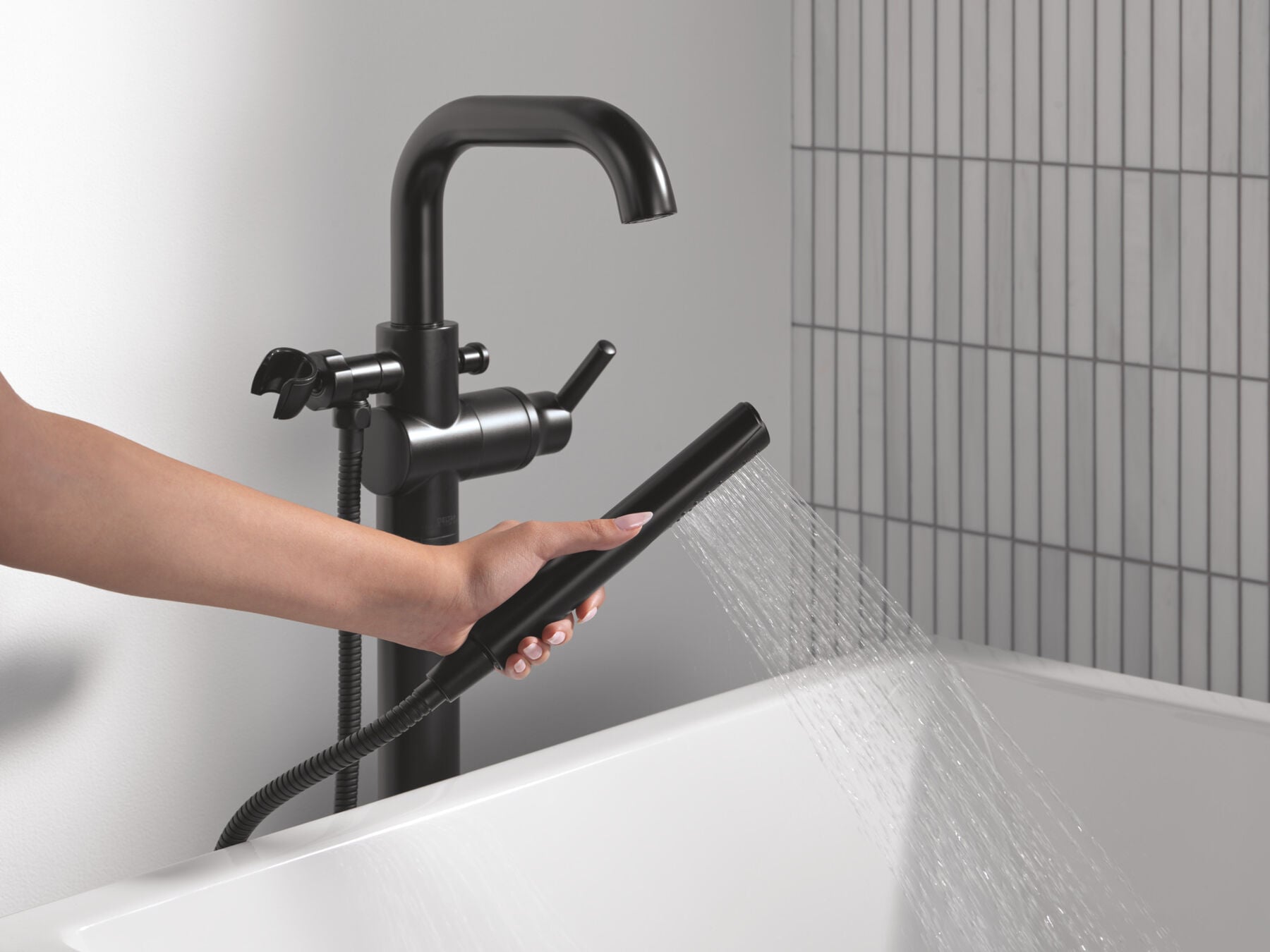 Floor Mount Tub Filler