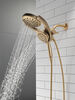 HydroRain&reg; 4-Setting Two-in-One Shower Head
