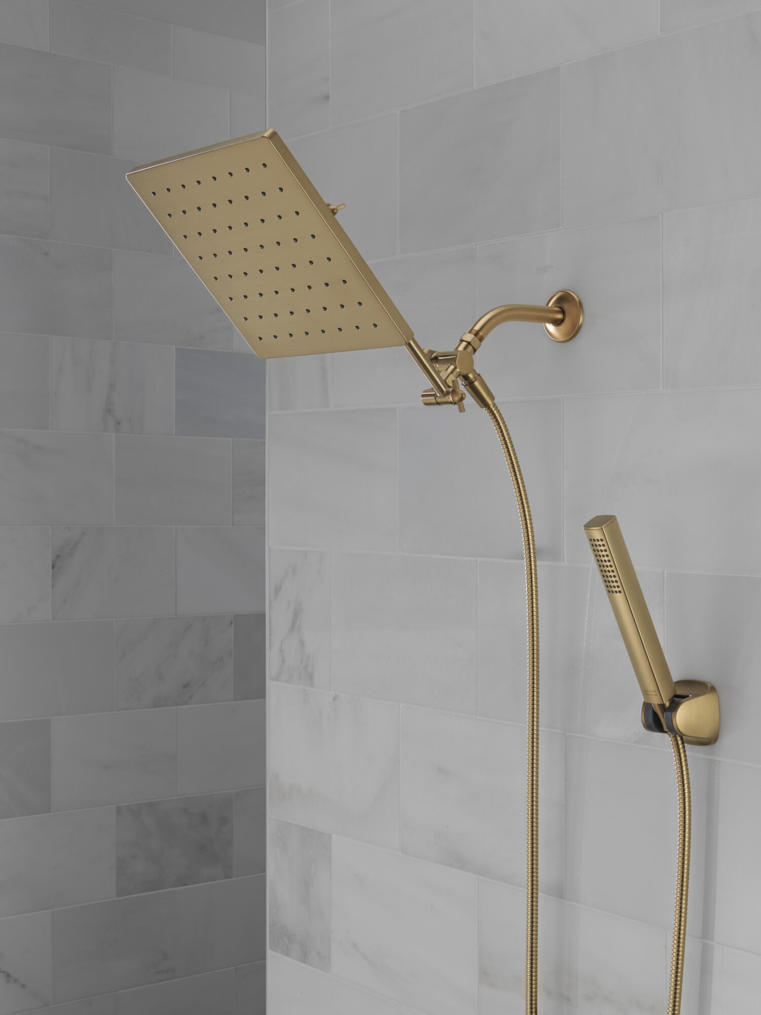 10 inch Raincan Shower Head & Hand Held Combo with Adjustable